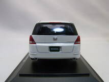 ★人気の白パール!★HONDA OdyssEy Premium White P. 1/43【RB1/2 オデッセイ プレミアムホワイトパール】★美品!★527_画像6