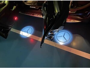 メルセデス・ベンツ cla glc glb gla gls C E Aクラスなど カーテシライト カーテシランプ ドアウェルカムライト LED投影 4個セット 