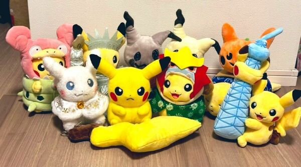 【ポケモンセンター限定】ピカチュウぬいぐるみセット※値下げ不可