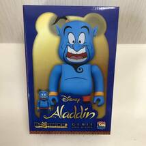 = BE@RBRICK GENIE 100％ & 400％ ベアブリック アラジン ジーニー Aladdin Disney medicom toy メディコムトイ_画像2