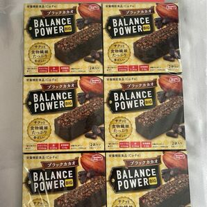 バランスパワービッグ 6個ブラックカカオ BALANCE POWER BIG