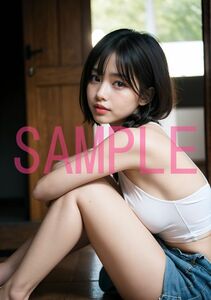 [R-1115] アート ポスター 高品質 グラビア コスプレ かわいい 女の子 美女 美少女 セクシー 美乳 美尻