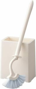  Yamazaki industry toilet brush case attaching Satto white 135059