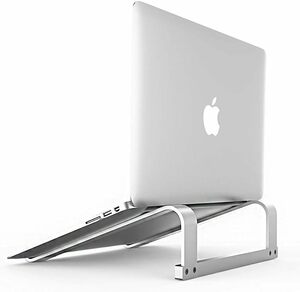 デスク用ノートパソコンスタンド 安定したMacBook Proスタンド 人間工学アルミコンピュータライザー 12 13 15 16