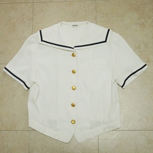 4528 middle height sailor type uniform blouse on only / summer clothing / short sleeves / woman /JK/JC/ anonymity delivery 