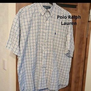 美品Polo Ralph Lauren半袖チェックシャツ