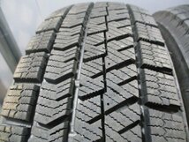 管理番号 R448　スタッドレス 中古タイヤ 155/65R14 深溝 冬4本価格！BS VRX2 法人宛/営業所止め送料無料 N-BOX タント スペーシア_画像2