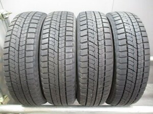 R472　 スタッドレス 中古タイヤ 2022年製 165/70R14 深溝 冬4本価格！TOYO GIZ2 法人宛/営業所止め送料無料 パッソ マーチ ルーミー