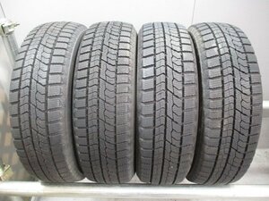 R474　 スタッドレス 中古タイヤ 2022年製 165/70R14 深溝 冬4本価格！TOYO GIZ2 法人宛/営業所止め送料無料 パッソ マーチ ソリオ