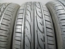 R478　 サマー 中古タイヤ 155/65R14 深溝 夏4本価格！ダンロップ EC202 法人宛/営業所止め送料無料 タント N-BOX スペーシア_画像3