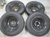 R491　中古セット スタッドレス 145R12 ×3.50B 2021年 深溝 鉄ホイール冬4本！ダンロップ WM SV01 法人宛/営業所止め送料無料 軽トラ バン_画像7