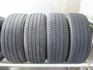 R499 スタッドレス 中古タイヤ 205/55R16 バリ山 冬4本価格！BS VRX3 2021年製 法人宛/営業所止め送料無料 アイシス エディックス 86