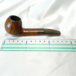 ☆TSUGE 柘製作所 パイプ THREE STARS aged Briar 108 ツゲ 使用品 ☆の画像6