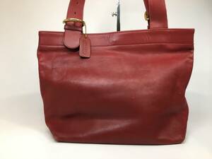 30* Coach tote bag all leather Old Coach Vintage 4140 B