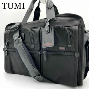 1円 【未使用級】TUMI トゥミ ビジネスバッグ ブリーフケース 2way ジャーヴィス バリスティック A4&PC可 大容量 ブラック 黒 