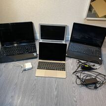 ノートパソコン 各種まとめ売り！MacBook、MacBook Air、NEC、富士通_画像1