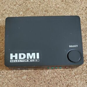 HDMI　セレクター　4ポート　切替　入力４　出力１　オーム電機　OHM