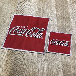 ★コカコーラ Coca-Cola 刺繍 ワッペン パッチ 企業 ドリンク メーカー ビンテージ USA