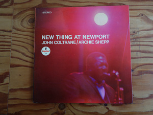 米 Van Gelder刻印 JOHN COLTRANE/ARCHIE SHEPP / NEW THING AT NEWPORT / A-94 IMPULSE