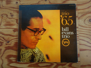 US original vangelder刻印 RVG Bill Evans TRIO 65 ビル・エヴァンス ピアノ Verve jazz analog record レコード LP アナログ