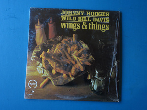 米 Orig. MONO シュリンク付き Van Gelder刻印 JOHNNY HODGES WILD BILL DAVIS / WINGS & THINGS / V-8630 VERVE