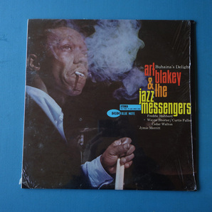 米 シュリンク付き Van Gelder刻印有り Art Blakey & the Jazz Messengers Buhaina's Delight BST-84104 Blue Note ウェインショーターの画像1