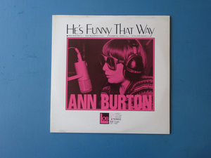 高音質 ANN BURTON アン・バートン / HE'S FUNNY THAT WAY LDC-1005 稲葉国光 和ジャズ ロブスター企画