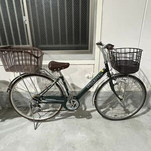 東CHARI(063)-4/YK0【足立区から家財便また引取り】自転車　GEO CRPSS　※ジャンク品　部品取り　対応日6/7以降