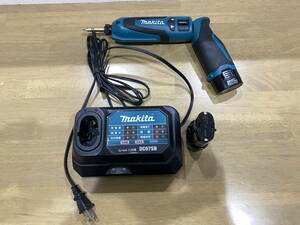  Makita makita rechargeable pen impact driver TD021D battery ×2 with charger 