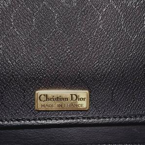 クリスチャンディオール Christian Dior チェーン ショルダーバッグ 黒 クラッチバッグの画像4