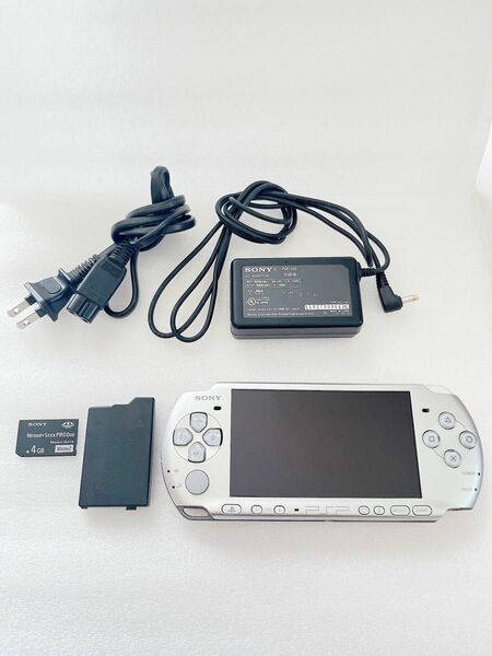 SONY ソニー PSP-3000 シルバー 本体＆アクセサリーセット