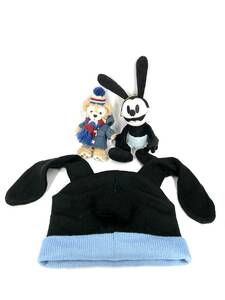  Disney Disney official soft toy knitted cap hat oz warudo Duffy oz warudo pretty Disney goods 3 point set! F0001