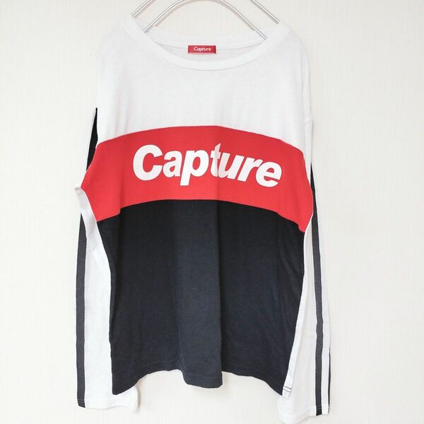 Capture/キャプチャー/長袖Ｔシャツ/プリント/スポーツ