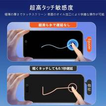 【訳有未使用】【覗き見防止】iPhone15 Pro フィルム Eguoer【 2枚セット 日本AGC旭硝子 …_C_2015_画像6