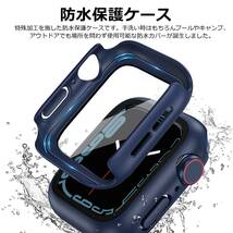 【訳有未使用】ブルー_45mm LIRUWECH Apple Watch 用 防水ケース 41mm-45mm …_C_1970_画像3