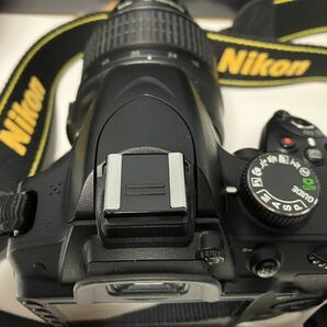 ニコン Nikon D3200 ダブルズームキット ブラック カメラ 一眼レフ 美品 送料無料の画像3