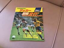 蔵出し　1994年版　サッカー観戦ガイド　ワールドカップ特集　中古_画像1