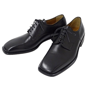 ルイ ヴィトン LOUIS VUITTON 靴 メンズ ブランド シューズ 革靴 レザー ブラック 8 1/2 約27.5cm 黒 おしゃれ ビジネス かっこいい