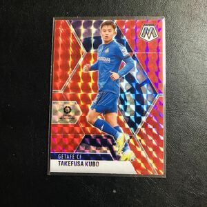 久保建英 / 2020-21 PANINI Mosaic LaLiga SOCCER Red PRIZM パラレルカード ヘタフェ ソシエダ FC東京 日本代表