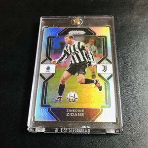 Zinedine Zidane / 2022-23 PANINI Chronicles SOCCER Silver PRIZM パラレルカード ジダン ユベントス フランス代表 レア