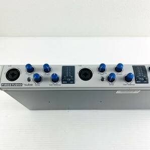 37【通電OK】 PreSonus FireStudio Tube レコーディング システム 16入力6出力 24-bit/96kHz 12AX7/ECC83真空管 楽曲 機材 プリソーナス の画像4