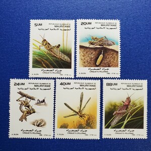 mo-litania* chair Ram also peace country *1988 year mackerel kto viva ta5 kind insect stamp unused 