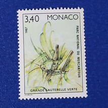 モナコ★メルカントゥール国立公園　昆虫切手　６枚組　未使用_画像8