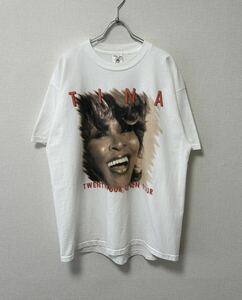 90's XL TINA TURNER VINTAGE TOUR TEE ティナターナー ビンテージ ツアー ライブ バンド Tシャツ jerry lorenzo bjork sade madonna USA製