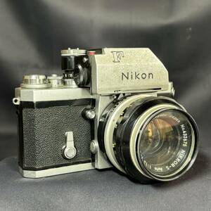 Nikon ニコン Nippon Kogaku F 一眼レフ フィルムカメラ/カメラレンズ NIKKOR-S Auto 1:14 f=50 Nippon Kogaku 空シャッターOK