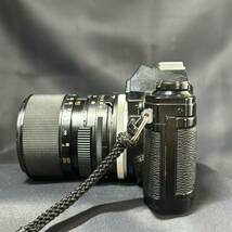 Canon キャノン AE-1 一眼レフ フィルムカメラ/カメラレンズ TAMRON 35-70mm 1:3.5 ボディ ブラック 動作未確認_画像6