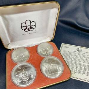 CANADA カナダ Montrealモントリオール オリンピック 1976年 5ドル 10ドル セット 銀貨 記念コイン 純銀 コレクション 希少 ヴィンテージ 