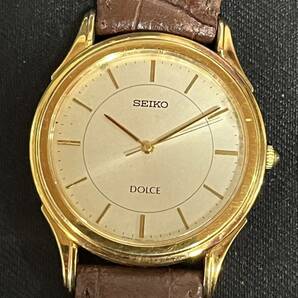 SEIKO セイコー DOLCE ドルチェ メンズ腕時計 5E31-7A40 クォーツ 動作未チェックの画像1