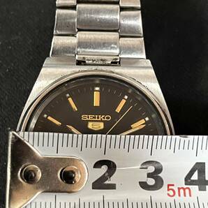 SEIKO 5 セイコー ファイブ 6309-8350 自動巻き メンズ腕時計 デイデイト 純正ブレス 動作品 の画像7