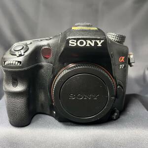 SONY ソニー α77 デジタル一眼カメラ SLT-A77V ジャンク 液晶欠品 現状お渡し